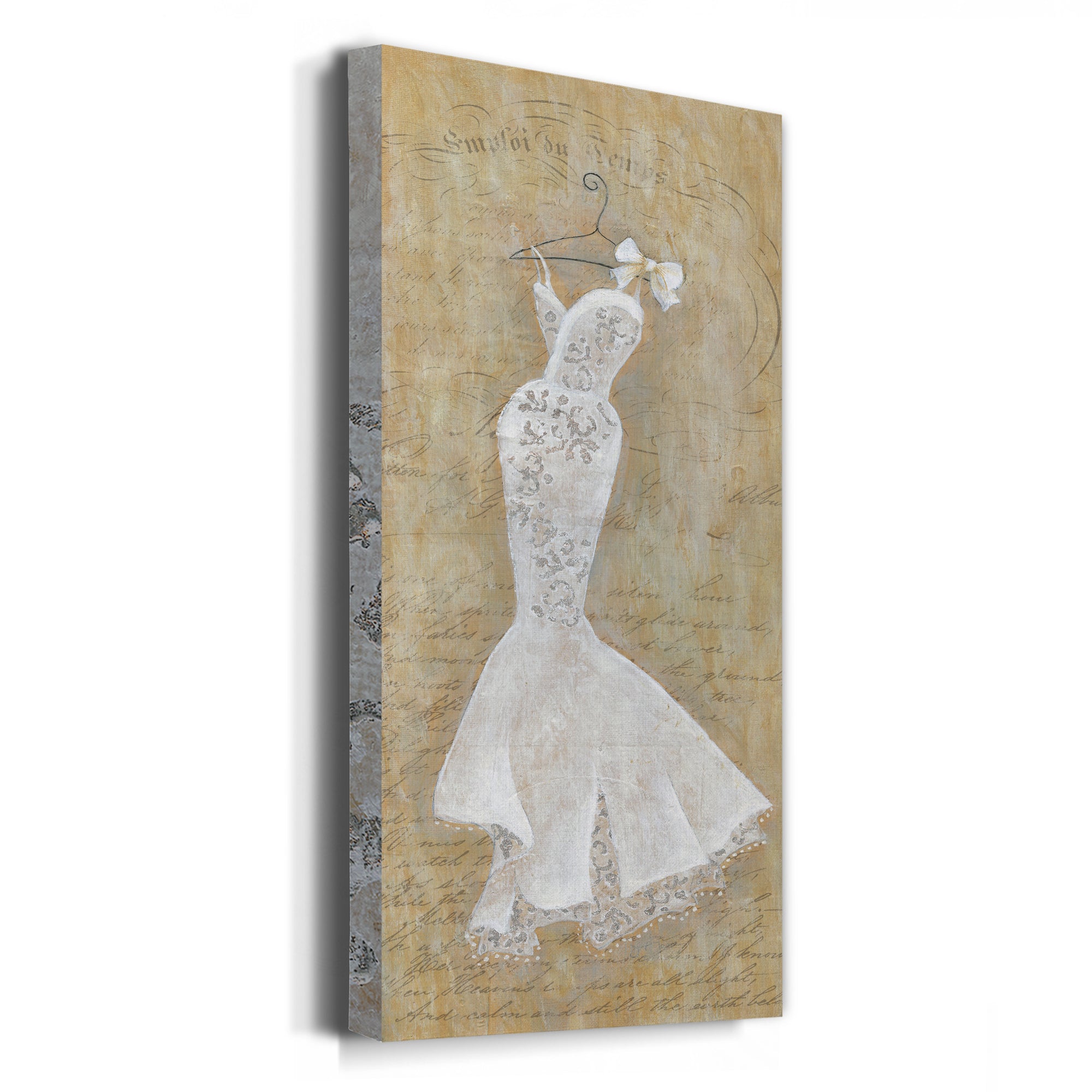 Silver Wedding III - Premium Gallery Wrapped Canvas - Ready to Hang