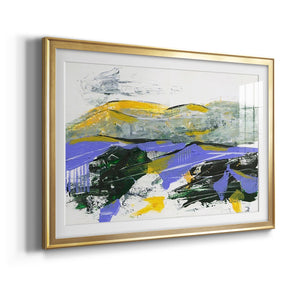 Silent Mountain IV - Modern Framed Art Print