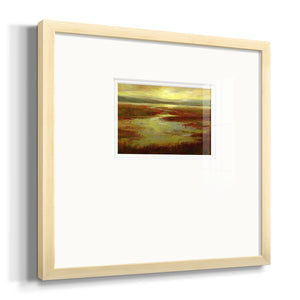 Coastal Views V Premium Framed Print Double Matboard