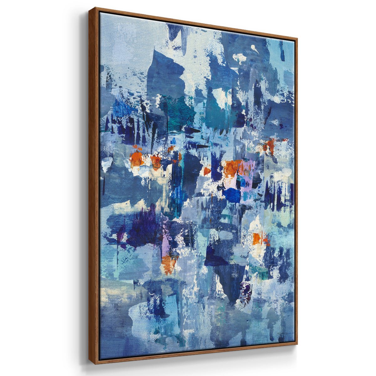 Reticent III - Framed Premium Gallery Wrapped Canvas L Frame - Ready to Hang