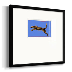 The Wild Leopard I Premium Framed Print Double Matboard