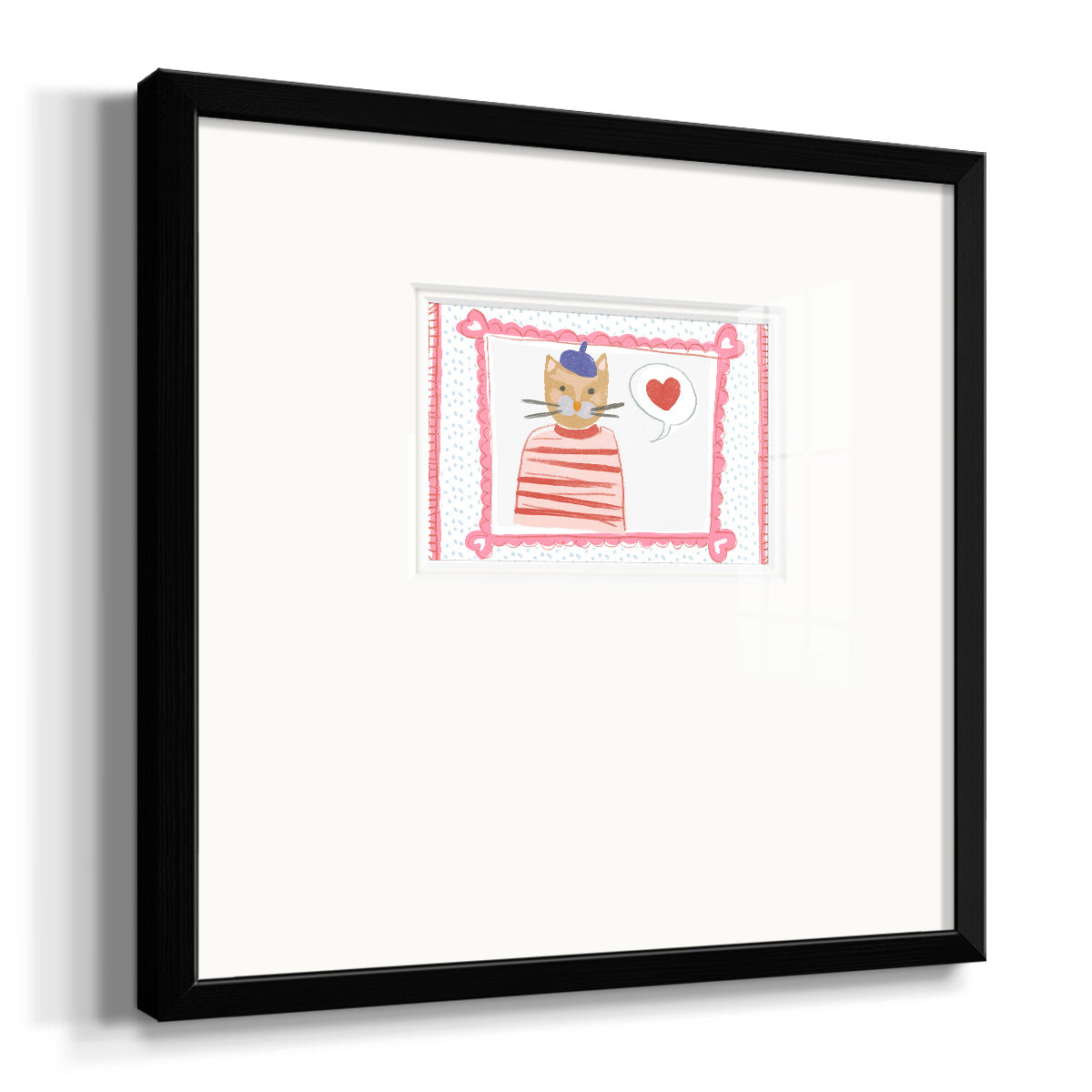 Cameo Characters Collection A Premium Framed Print Double Matboard