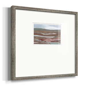 Valley of Fall Premium Framed Print Double Matboard