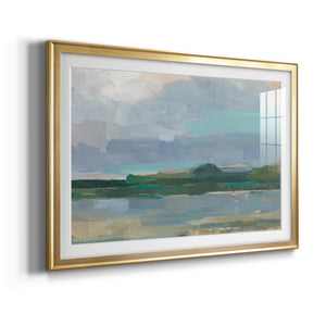 Twilight Vista Study I - Modern Framed Art Print