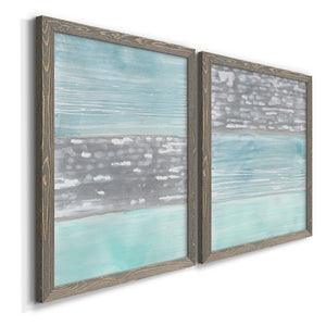 Hydrusphere I - Barnwood Framed Canvas Set