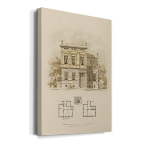 Estate and Plan III - Canvas Art Print