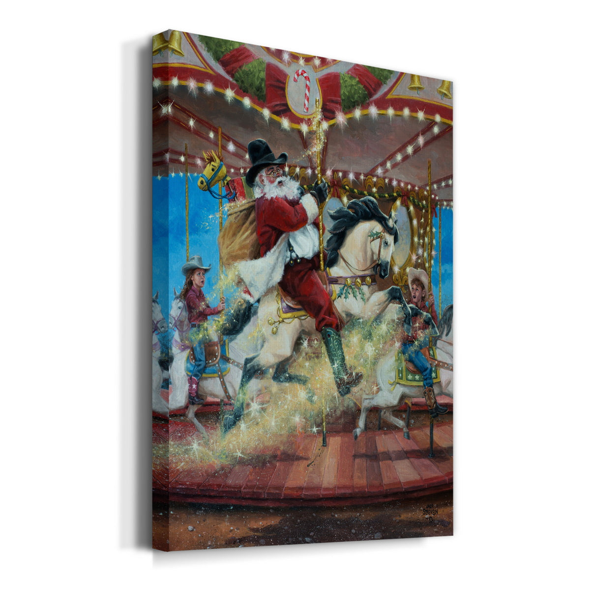 Merry Go Round - Gallery Wrapped Canvas