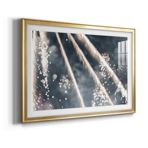 Celestial Glimmer - Modern Framed Art Print