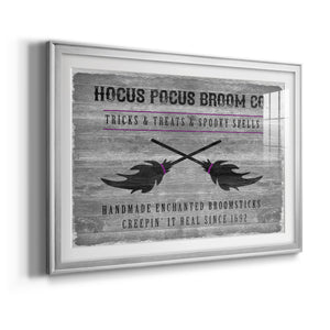 Hocus Pocus Broom Co. - Modern Framed Art Print