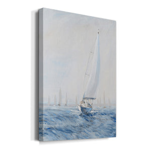 Sailing Upwind I - Canvas Art Print