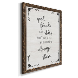 Always There - Premium Canvas Framed in Barnwood - Ready to Hang