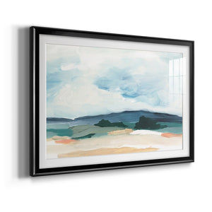 Pastel Vista II - Modern Framed Art Print