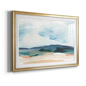 Pastel Vista II - Modern Framed Art Print