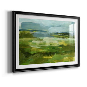 Emerald View I - Modern Framed Art Print