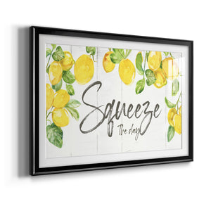 Lemon Squeeze - Modern Framed Art Print
