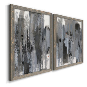 Loft Pastel III - Barnwood Framed Canvas Set