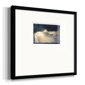 Rays of Light- Premium Framed Print Double Matboard