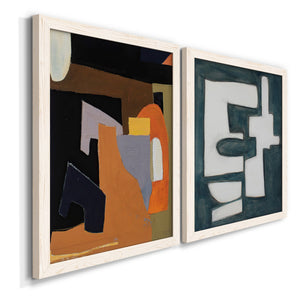 The Olive Press Rooom - Barnwood Framed Canvas Set