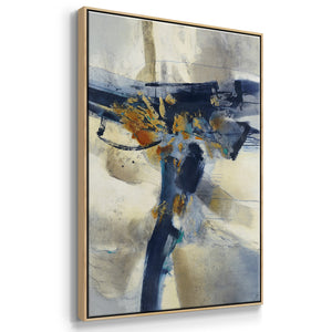 Blast - Framed Premium Gallery Wrapped Canvas L Frame - Ready to Hang