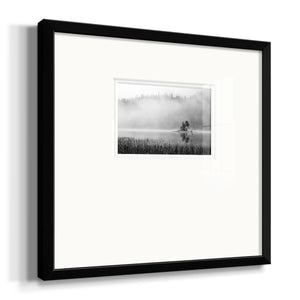 Island Fog Premium Framed Print Double Matboard