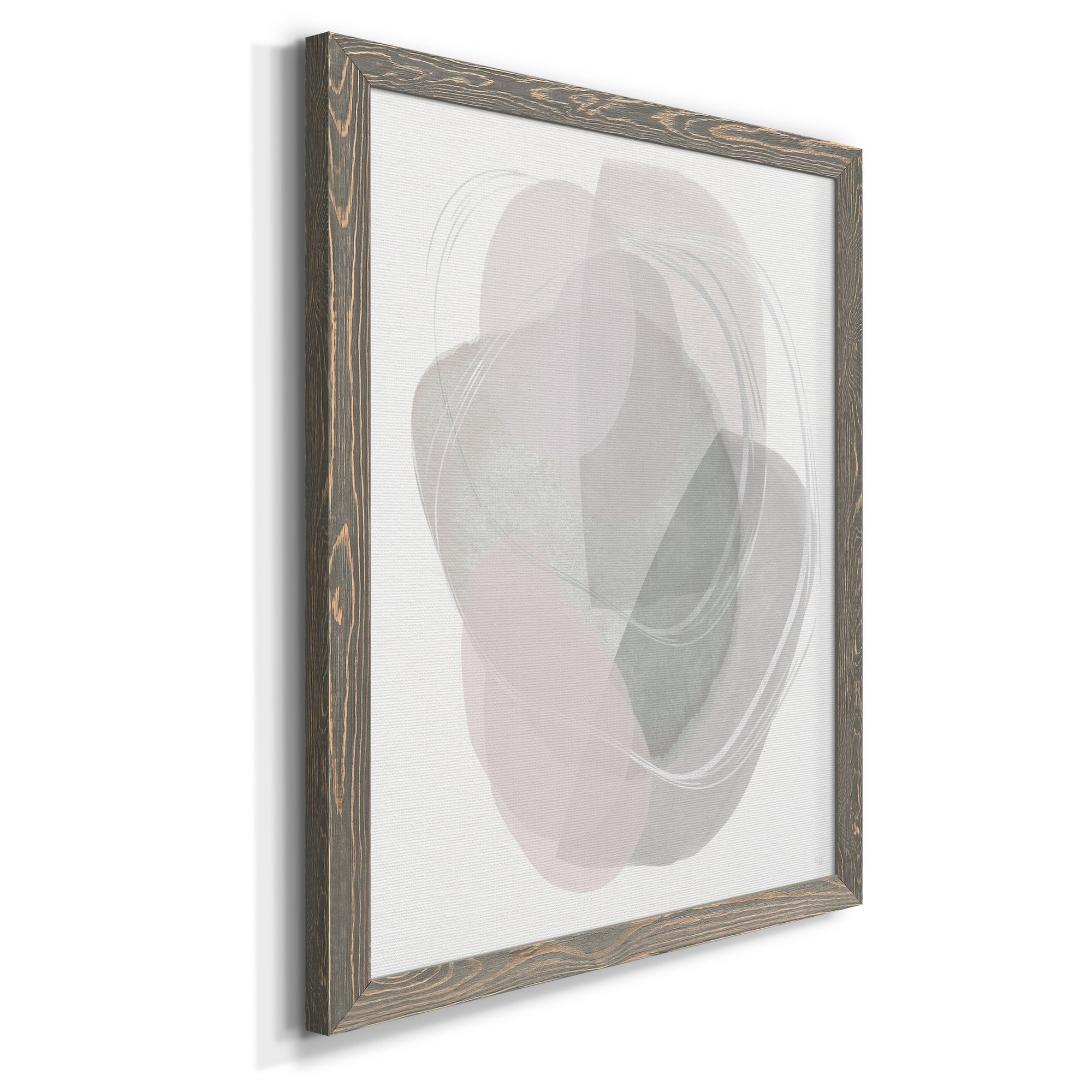 River Jewels II - Premium Canvas Framed in Barnwood - Ready to Hang