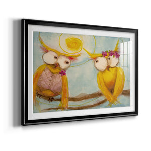 Hoos Branch for Two - Modern Framed Art Print