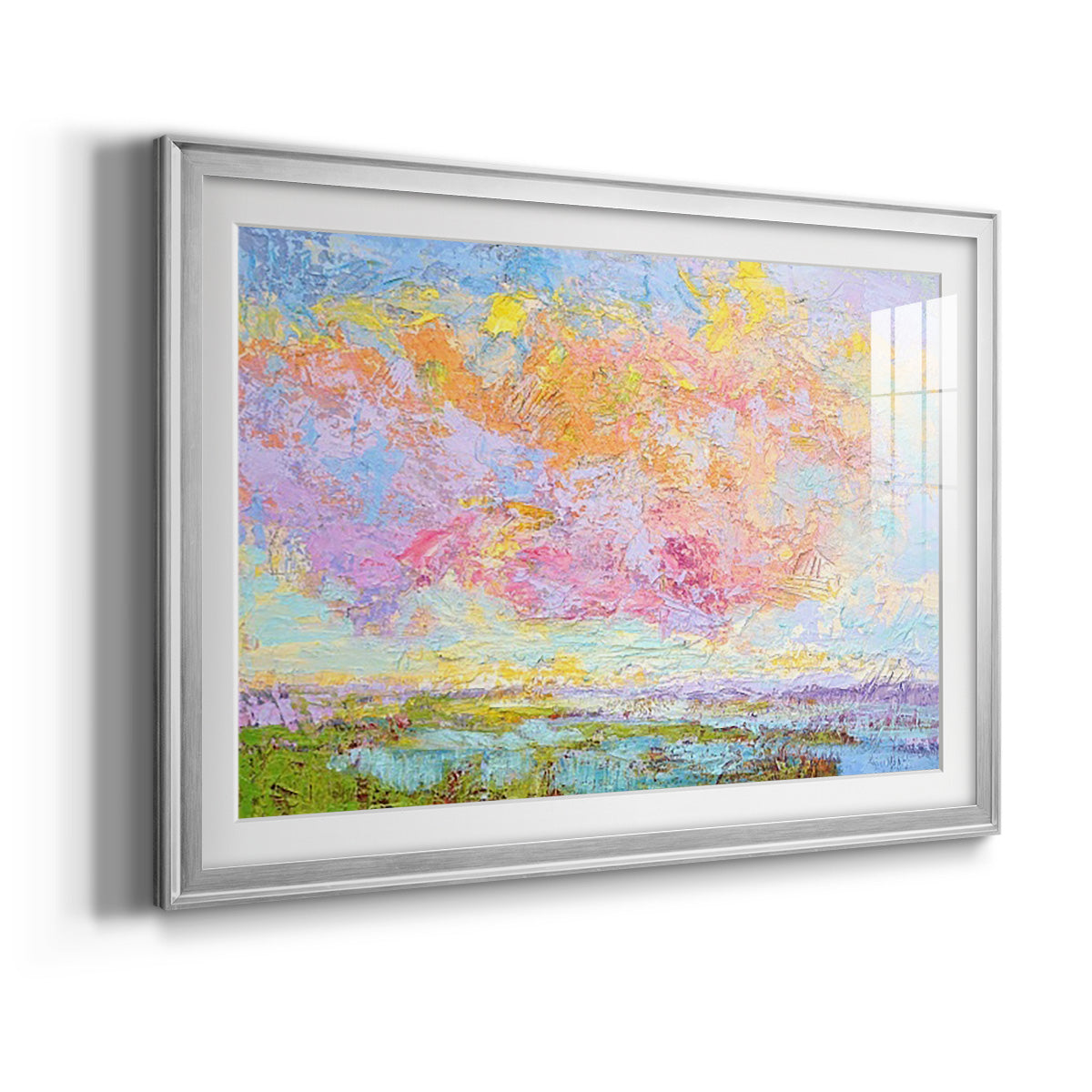 On a Summer's Eve Premium Framed Print - Ready to Hang