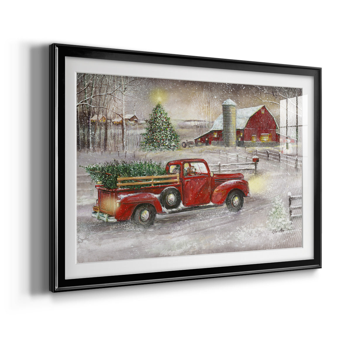 Making Christmas Memories Premium Framed Print - Ready to Hang