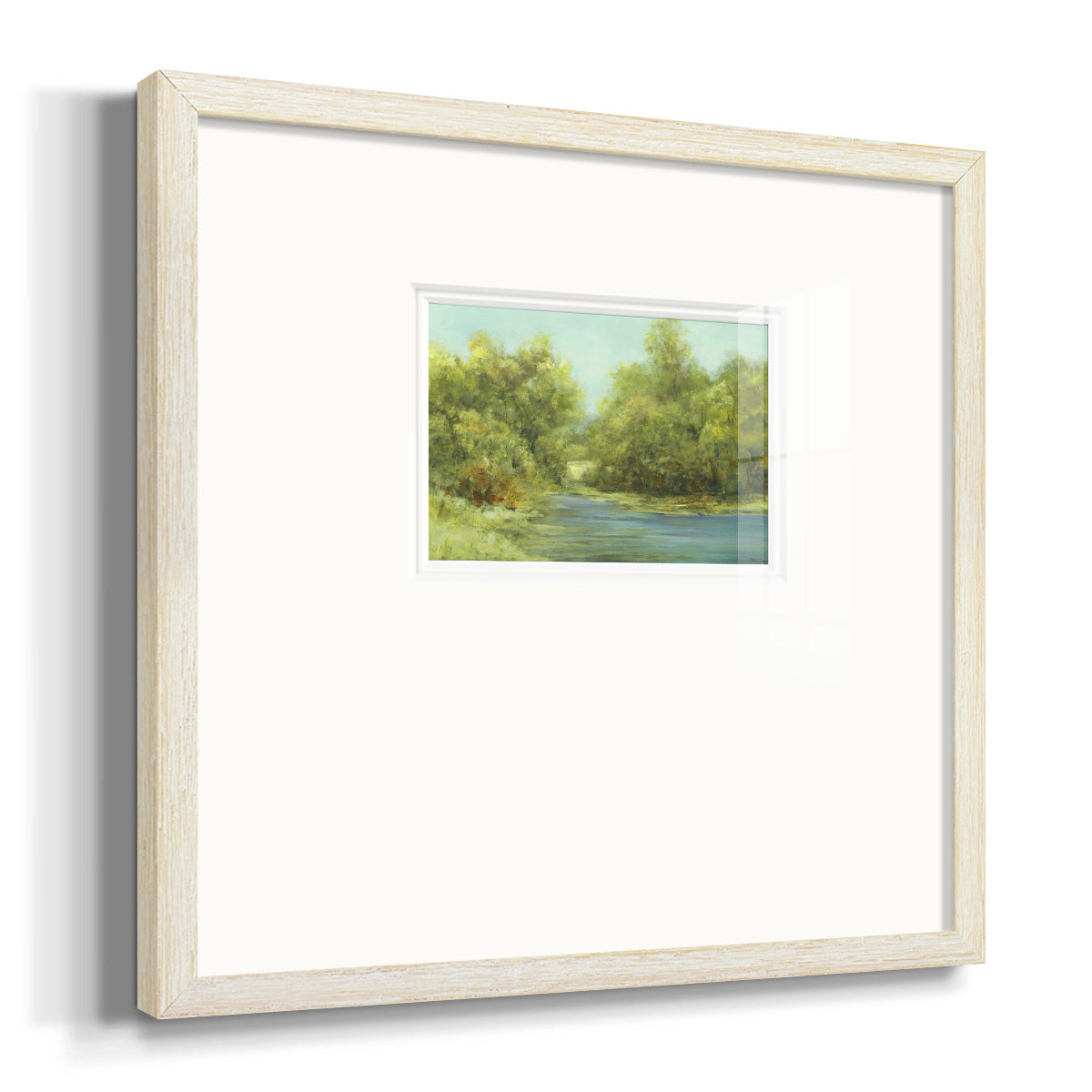 Country Views III- Premium Framed Print Double Matboard