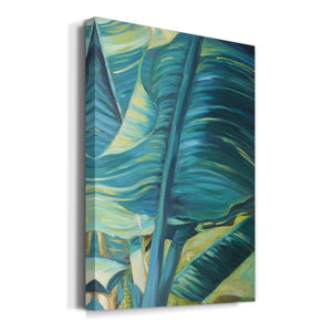 Green Banana Duo II Premium Gallery Wrapped Canvas - Ready to Hang