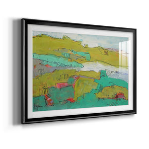 Carry No Secrets - Modern Framed Art Print