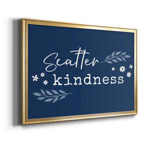 Kindness - Modern Framed Canvas Print