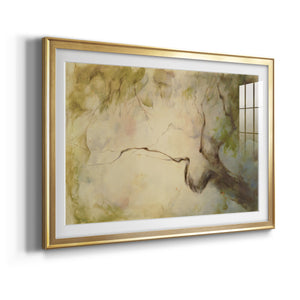 Verdant April - Modern Framed Art Print