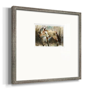 Lodge Twilight I Premium Framed Print Double Matboard