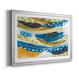 Feathery I - Modern Framed Art Print