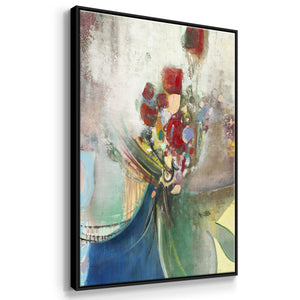 Celebration II - Framed Premium Gallery Wrapped Canvas L Frame - Ready to Hang