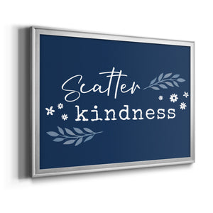 Kindness - Modern Framed Canvas Print
