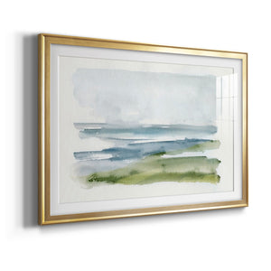 Coastline Splash I - Modern Framed Art Print