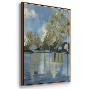 Enchanted Forest I - Framed Premium Gallery Wrapped Canvas L Frame - Ready to Hang
