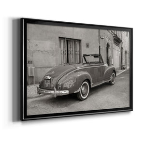 Classic Automobile - Modern Framed Canvas Print