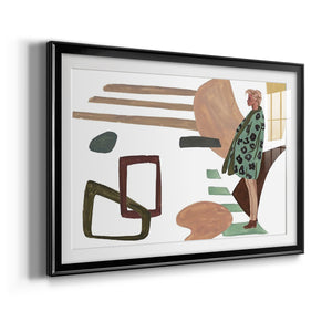 Vintage Vibes V - Modern Framed Art Print