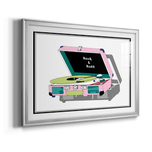 Record Shop I - Modern Framed Art Print
