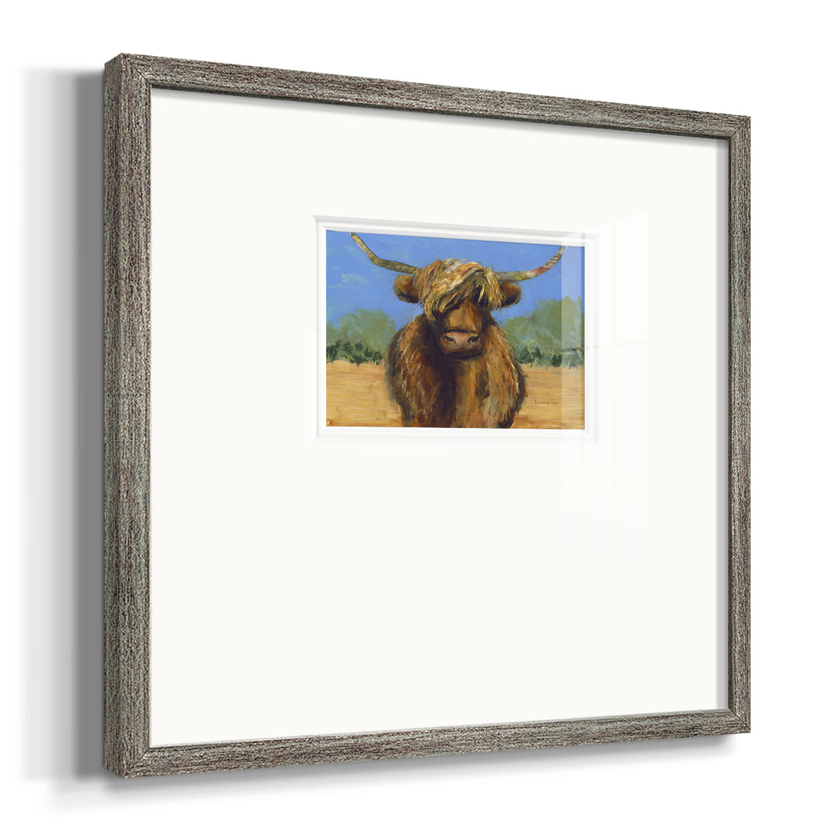 Shorty Premium Framed Print Double Matboard