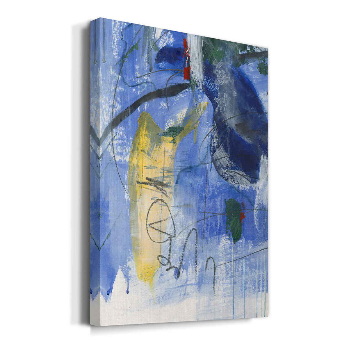Tribal Symbols III Premium Gallery Wrapped Canvas - Ready to Hang