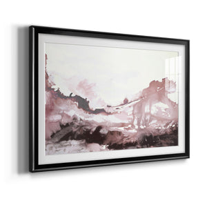 Pink Scenery - Modern Framed Art Print