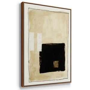 Inner Musing I - Framed Premium Gallery Wrapped Canvas L Frame - Ready to Hang