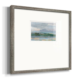 Twilight Vista Study II Premium Framed Print Double Matboard