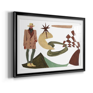Vintage Vibes IV - Modern Framed Art Print