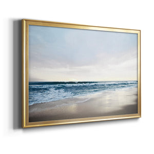 Shimmering Dawn - Modern Framed Canvas Print