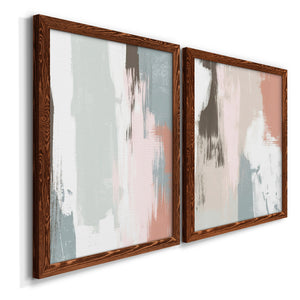 Sandstone Peel III - Premium Framed Canvas 2 Piece Set - Ready to Hang